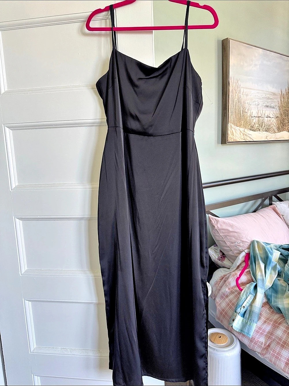 TAYLOR Black Maxi Dress Size Large - never worn